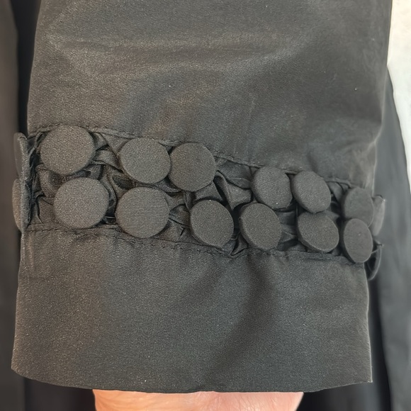 Chez Vous de France Vintage Ruffled Opera Trench Coat - Picture 6 of 17